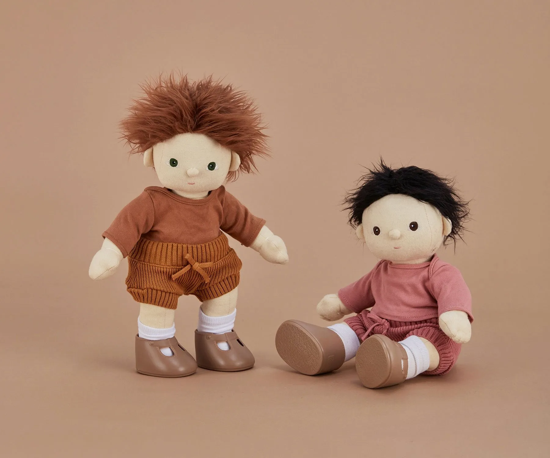 Olli Ella Dinkum Doll Snuggly Set Toffee