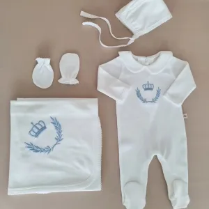 Organic Cotton Crown Set