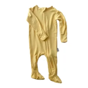 Pip Phee Footed Sleeper  Sunshine 3-6M