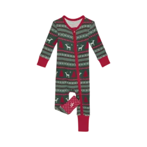 Posh Peanut Holiday Fair Isle Convertible One Piece