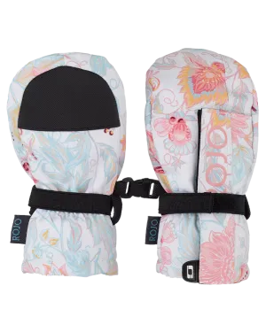 Rojo Mini Infant Snow Mitts - Royale Snow White - 2023