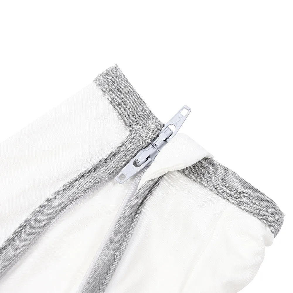 Romper Zip D02 White