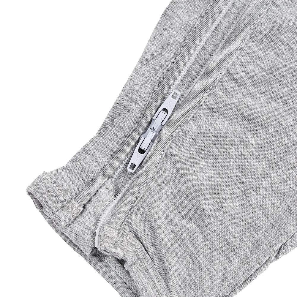 Romper Zip D07 Grey