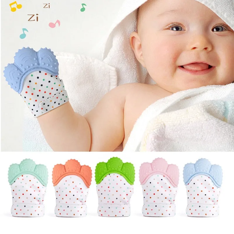 Silicone Baby Mitten Teether