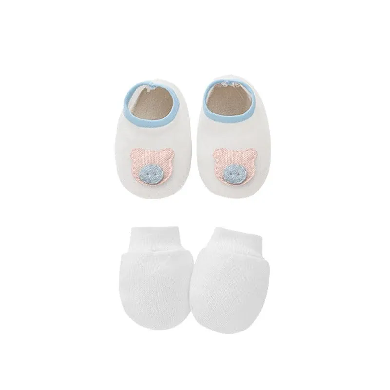 SnugCotton Baby Gloves & Foot Covers – Soft & Cozy Protection for Little Hands and Feet