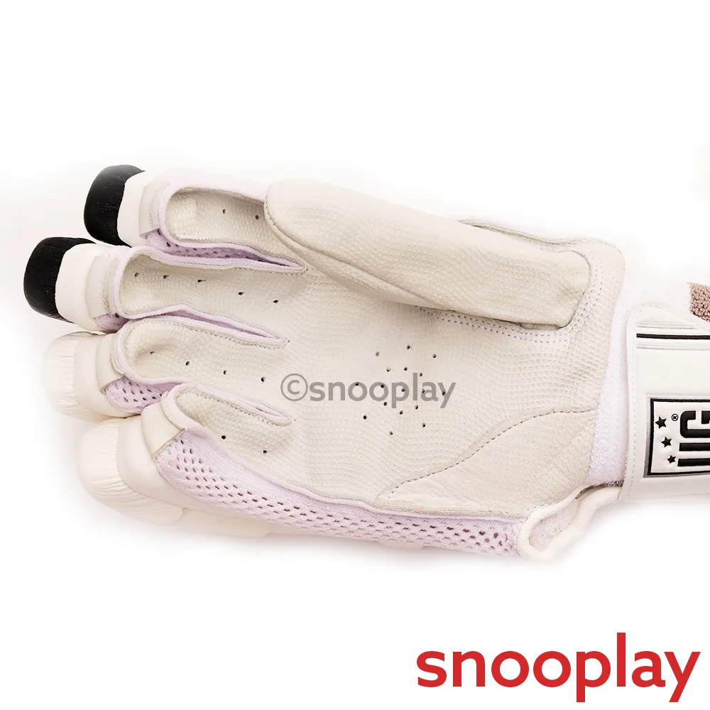 Super Black Batting Gloves | Lightweight | Leather | 15  Years