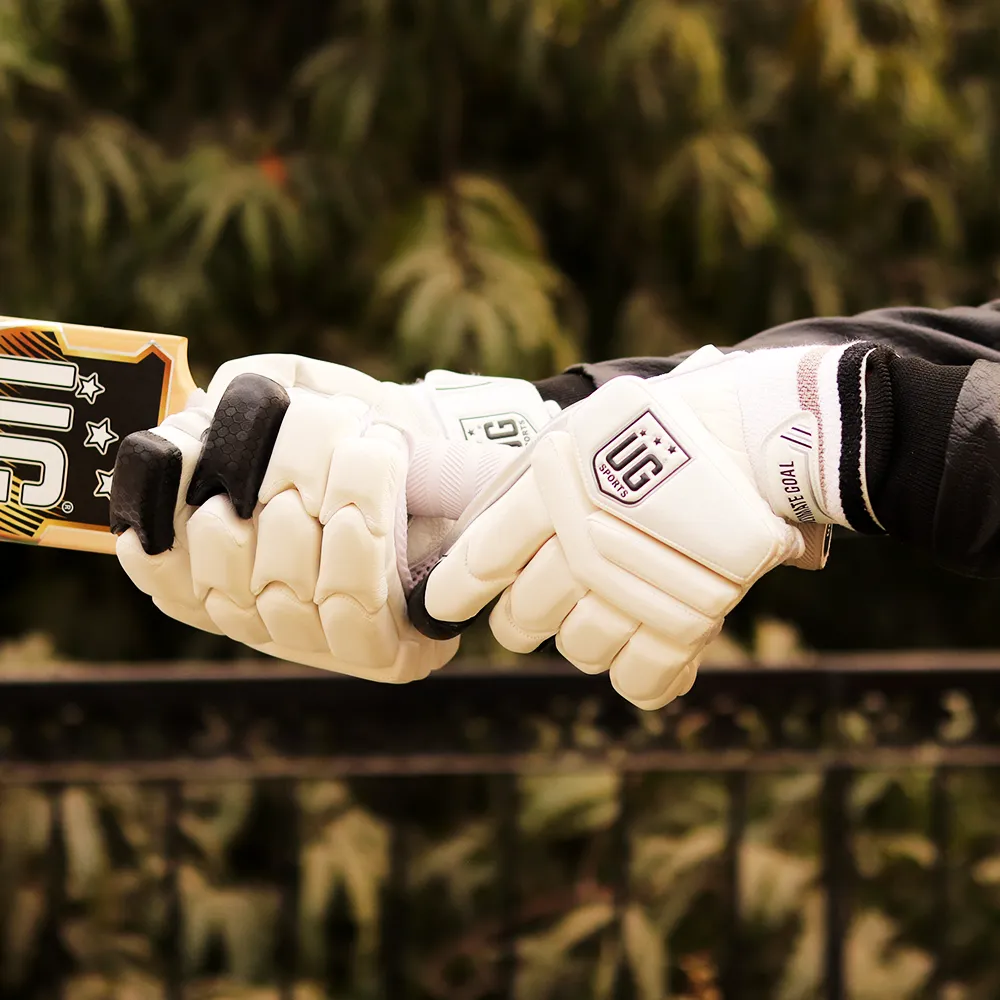 Super Black Batting Gloves | Lightweight | Leather | 15  Years