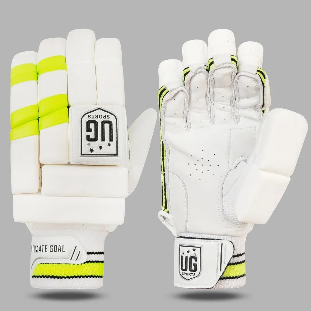 Titanium Lightweight Leather Batting Gloves | 12-14 Years