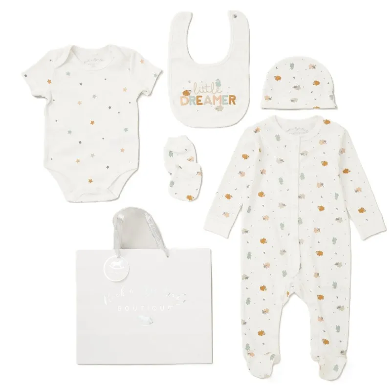 Unisex Baby Clothing 'Little Dreamer' Gift Set