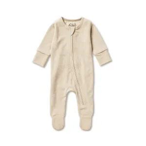 Zipsuit Terry Organic - Oatmeal